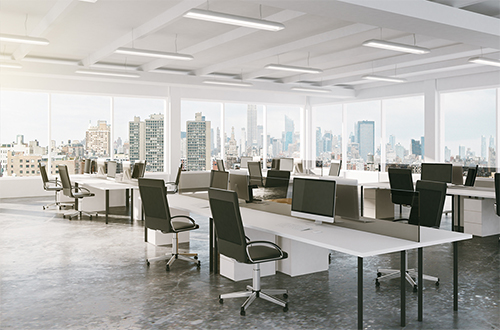 オフィスの机や椅子、キャビネット、パソコン、OA機器、など不要になったものを回収・処分
